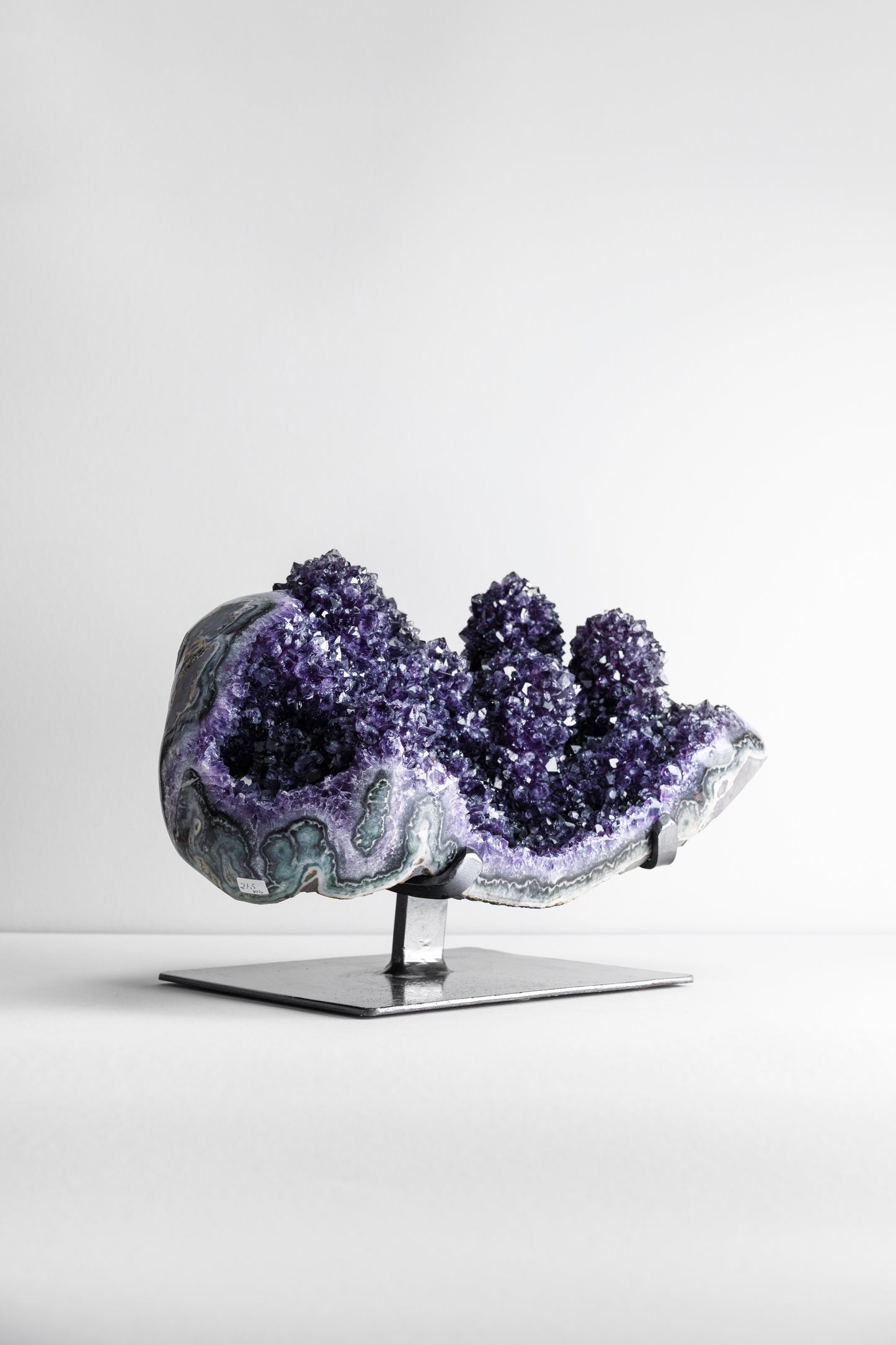 Amethyst-Geode auf Ständer | Brasilien