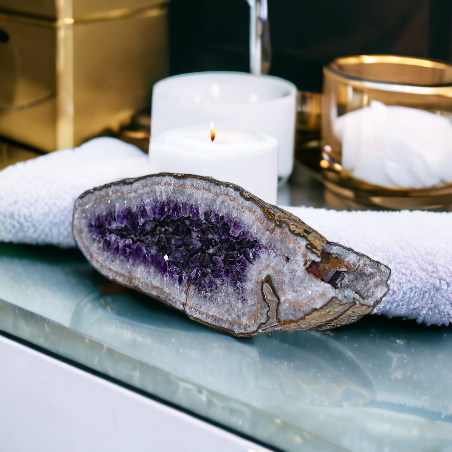 Amethyst-Geode im Tischformat | Brasilien