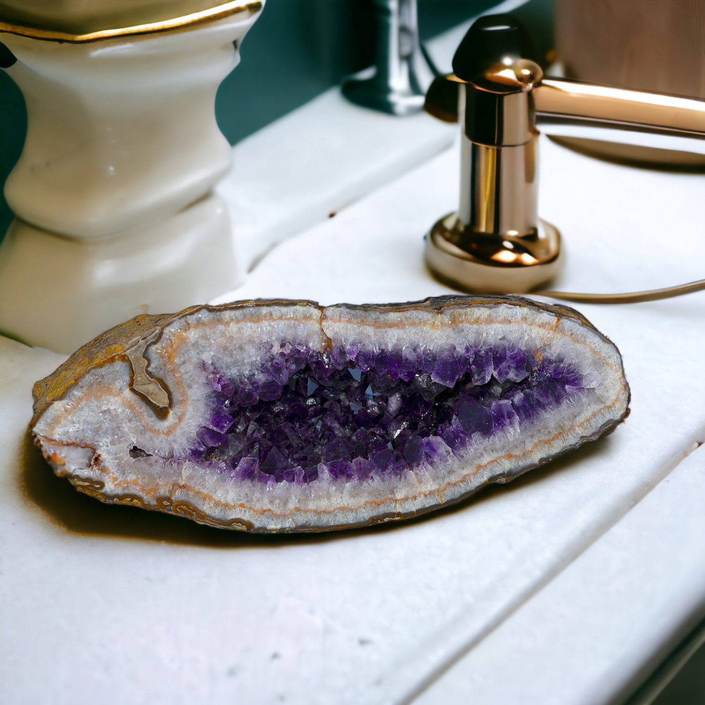 Amethyst-Geode im Tischformat | Brasilien