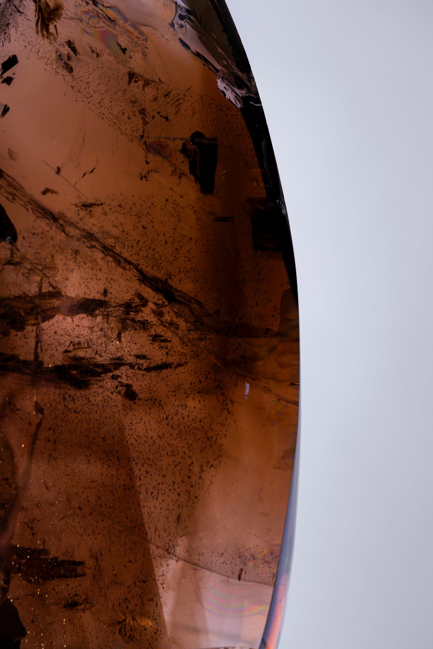 Smoky quartz leaf | Brazil