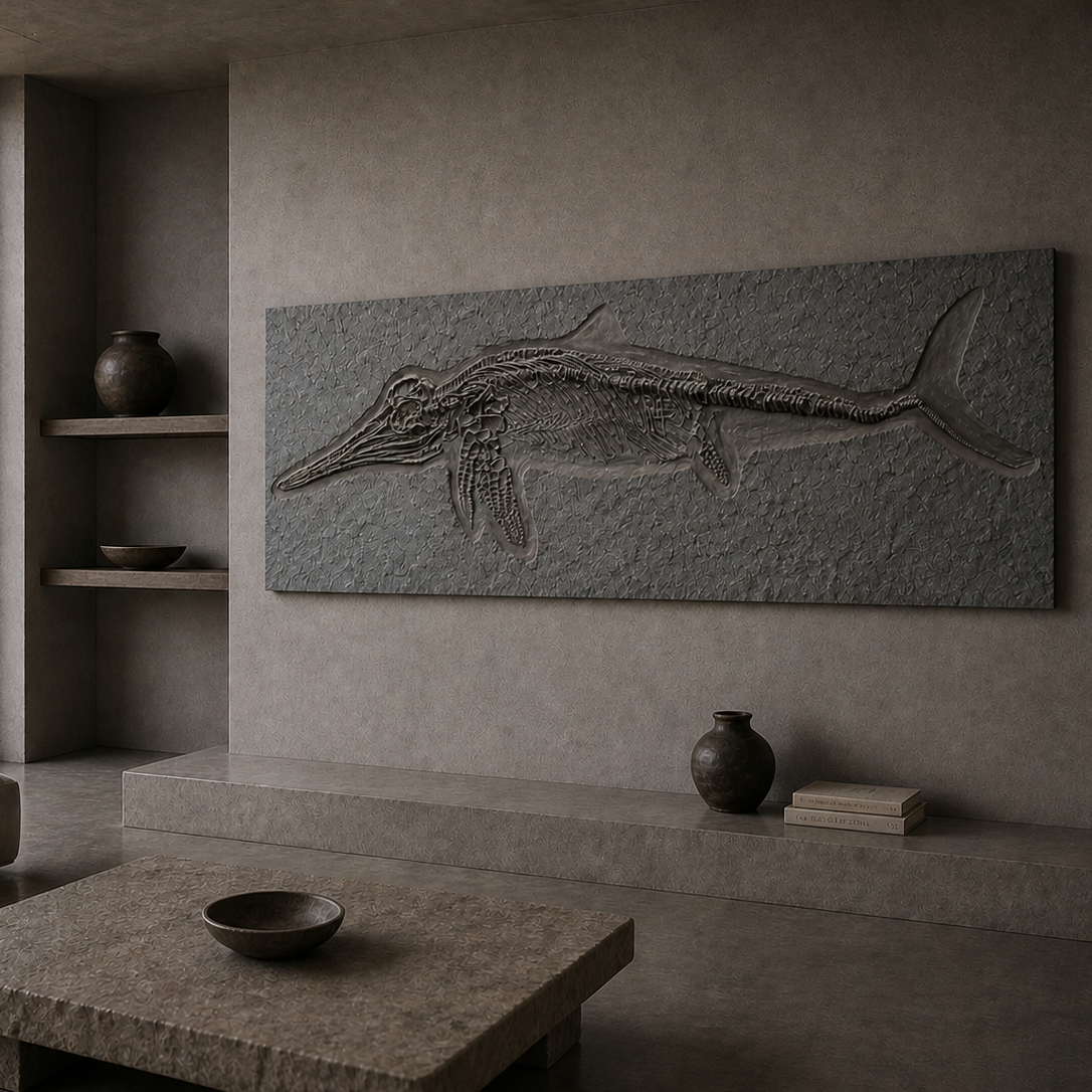 Juvenile Ichthyosaur Fossil | Holzmaden, Germany