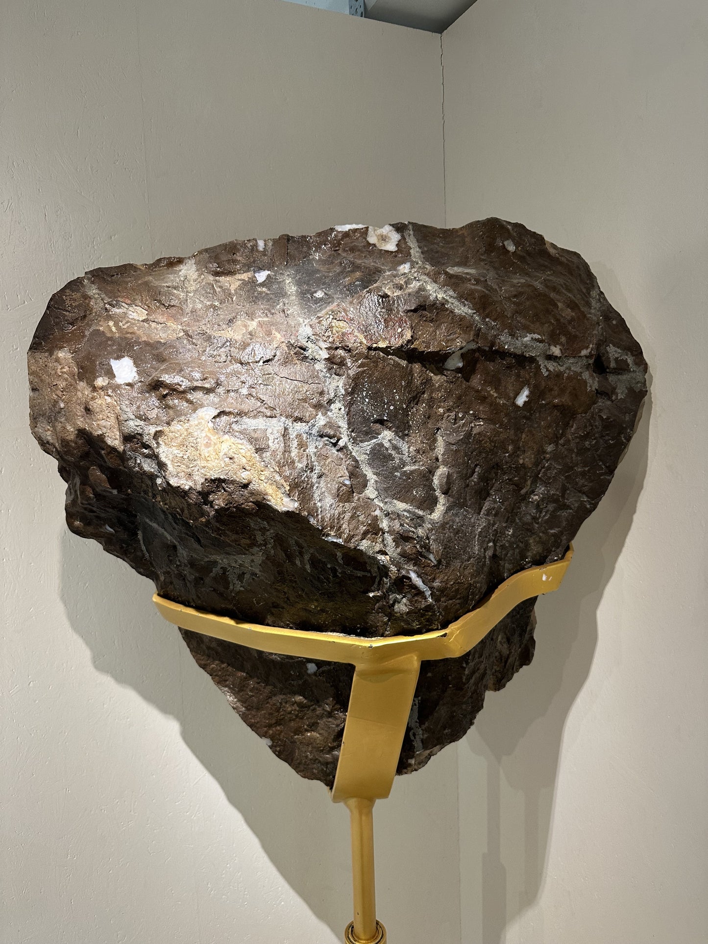 Citrin Stalaktit Geode | Brasilien