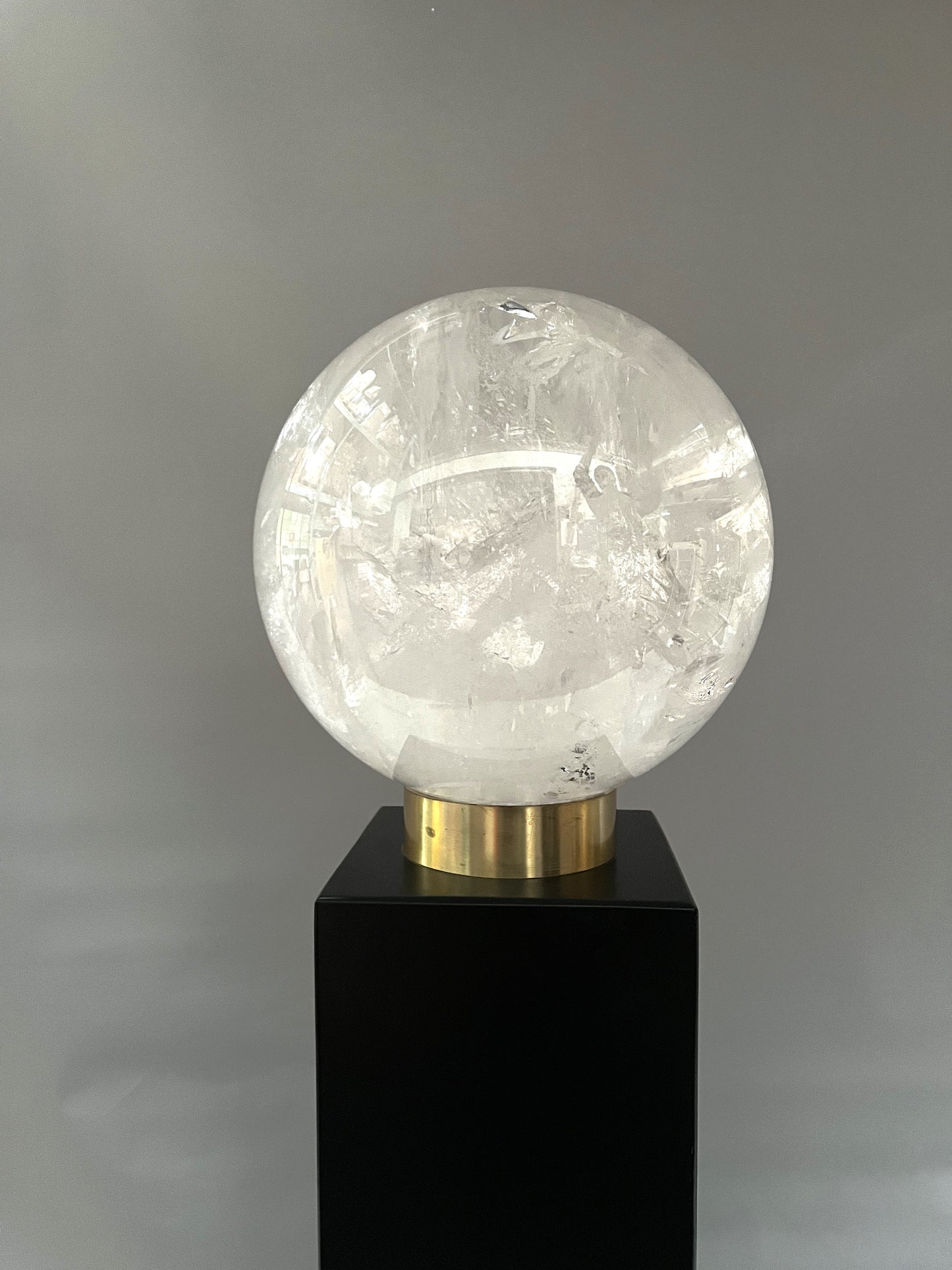 Crystal quartz ball | Brazil