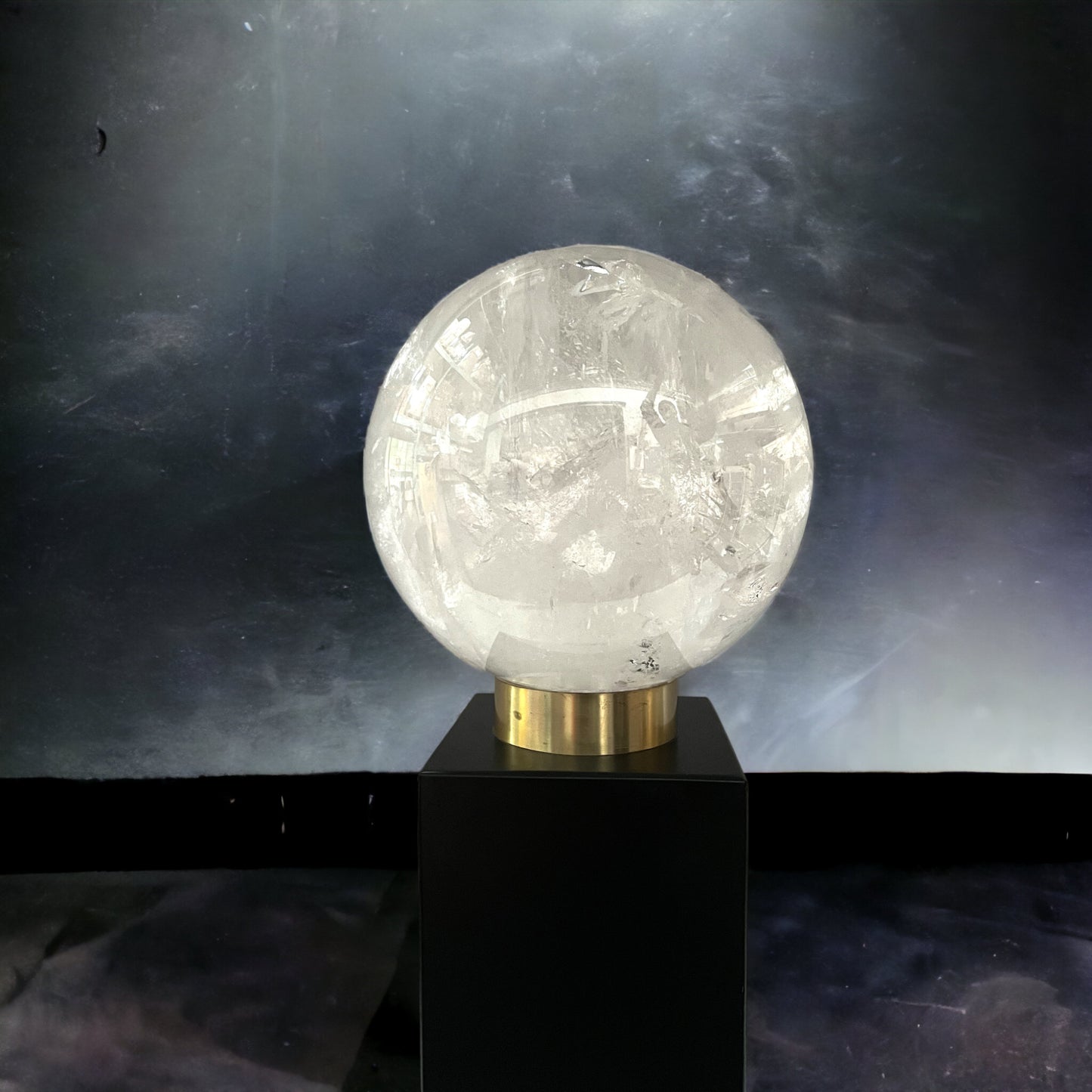 Crystal quartz ball | Brazil