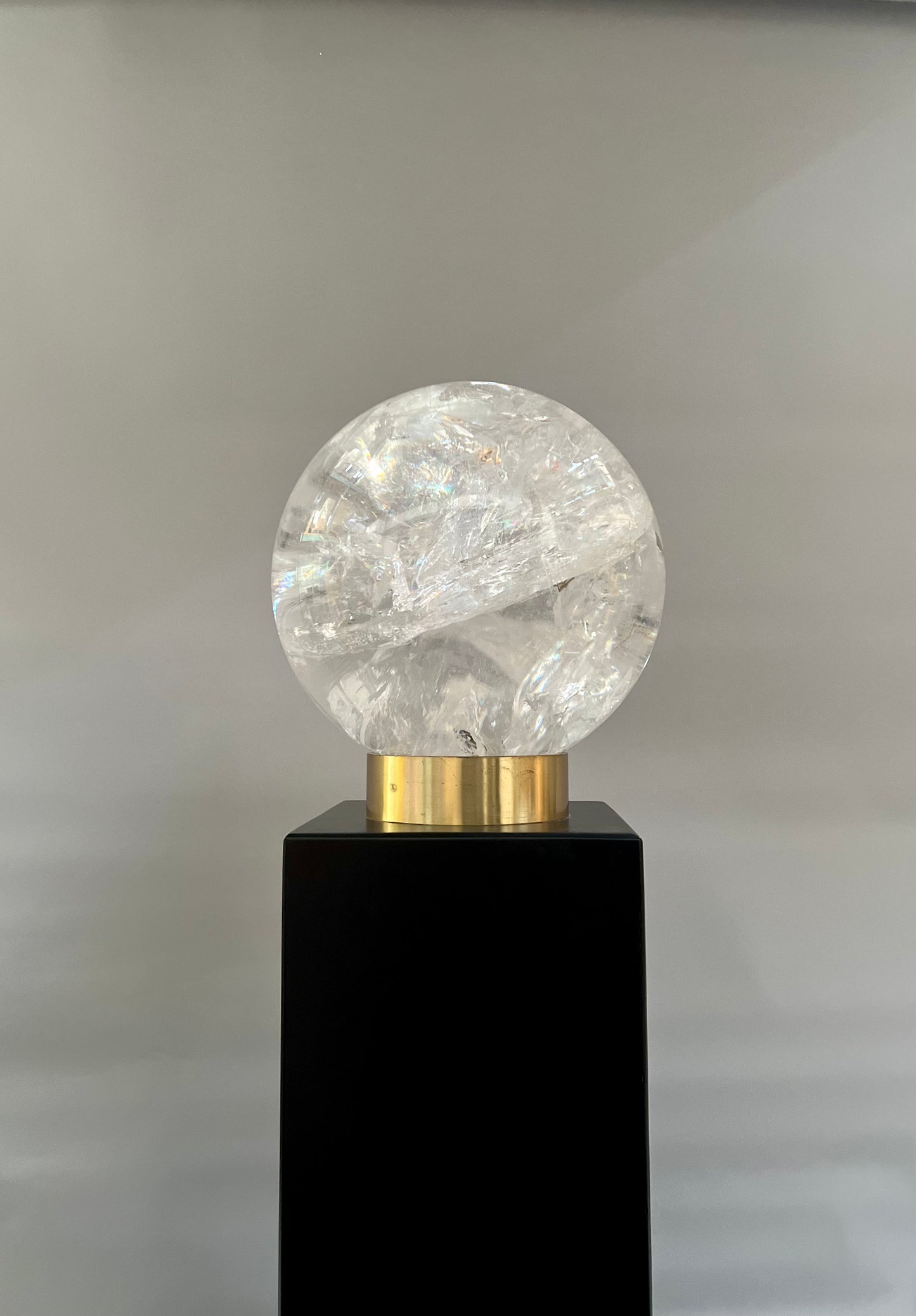PRICE ON REQUEST | Crystal quartz ball | Brazil