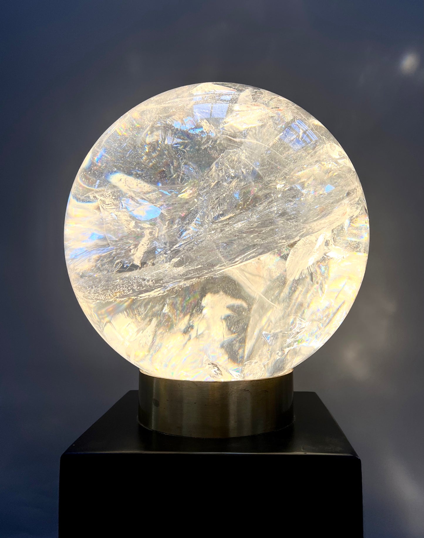 PRICE ON REQUEST | Crystal quartz ball | Brazil