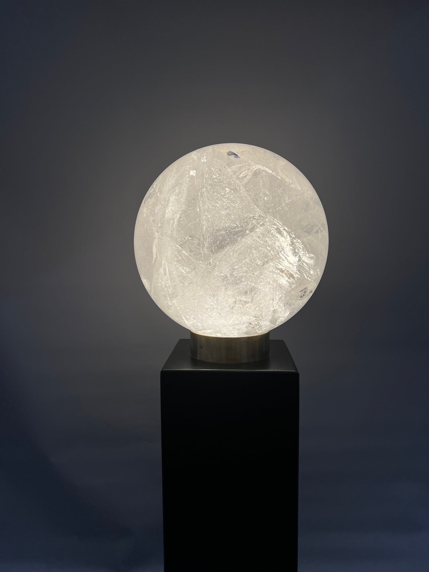 Crystal quartz ball | Brazil