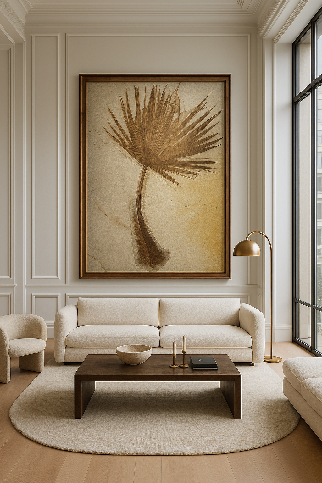 Palmblatt Sabalites sp. | Wyoming, USA