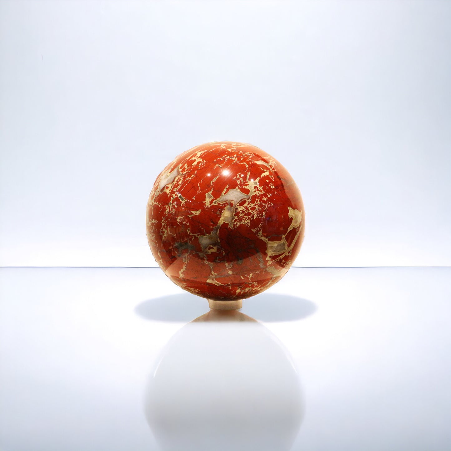 Large Red Jasper Sphere | South Africa