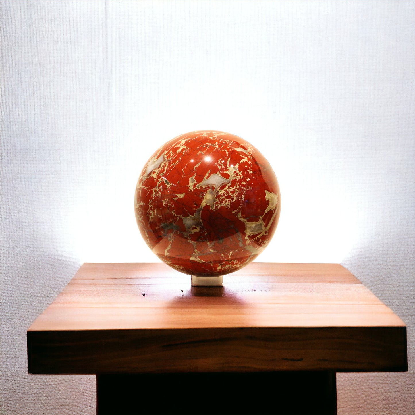 Large Red Jasper Sphere | South Africa