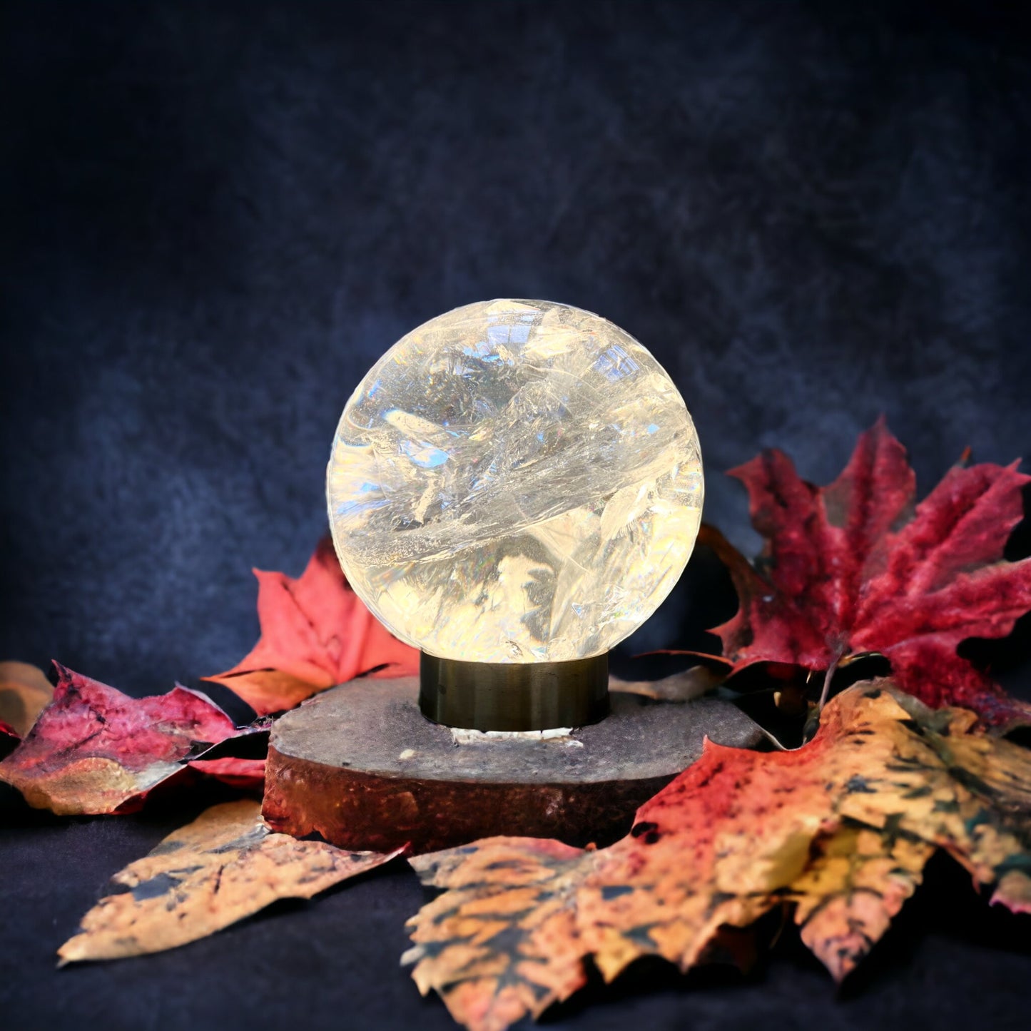 PRICE ON REQUEST | Crystal quartz ball | Brazil