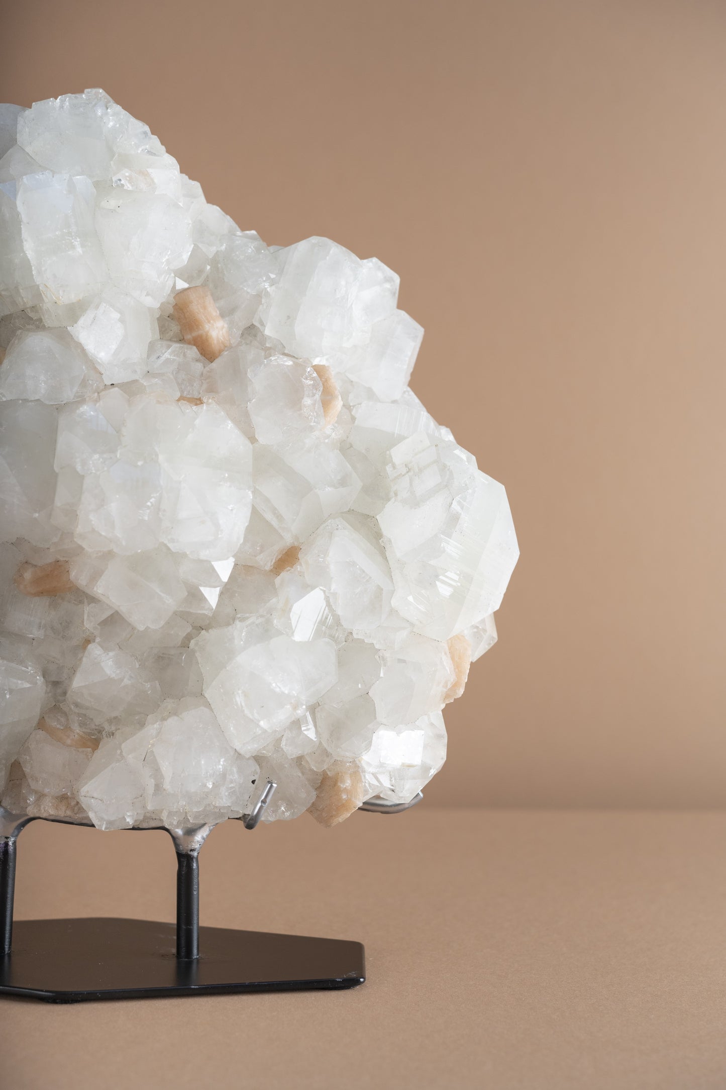 SOLD | Apophyllite Cluster with Stilbite | India