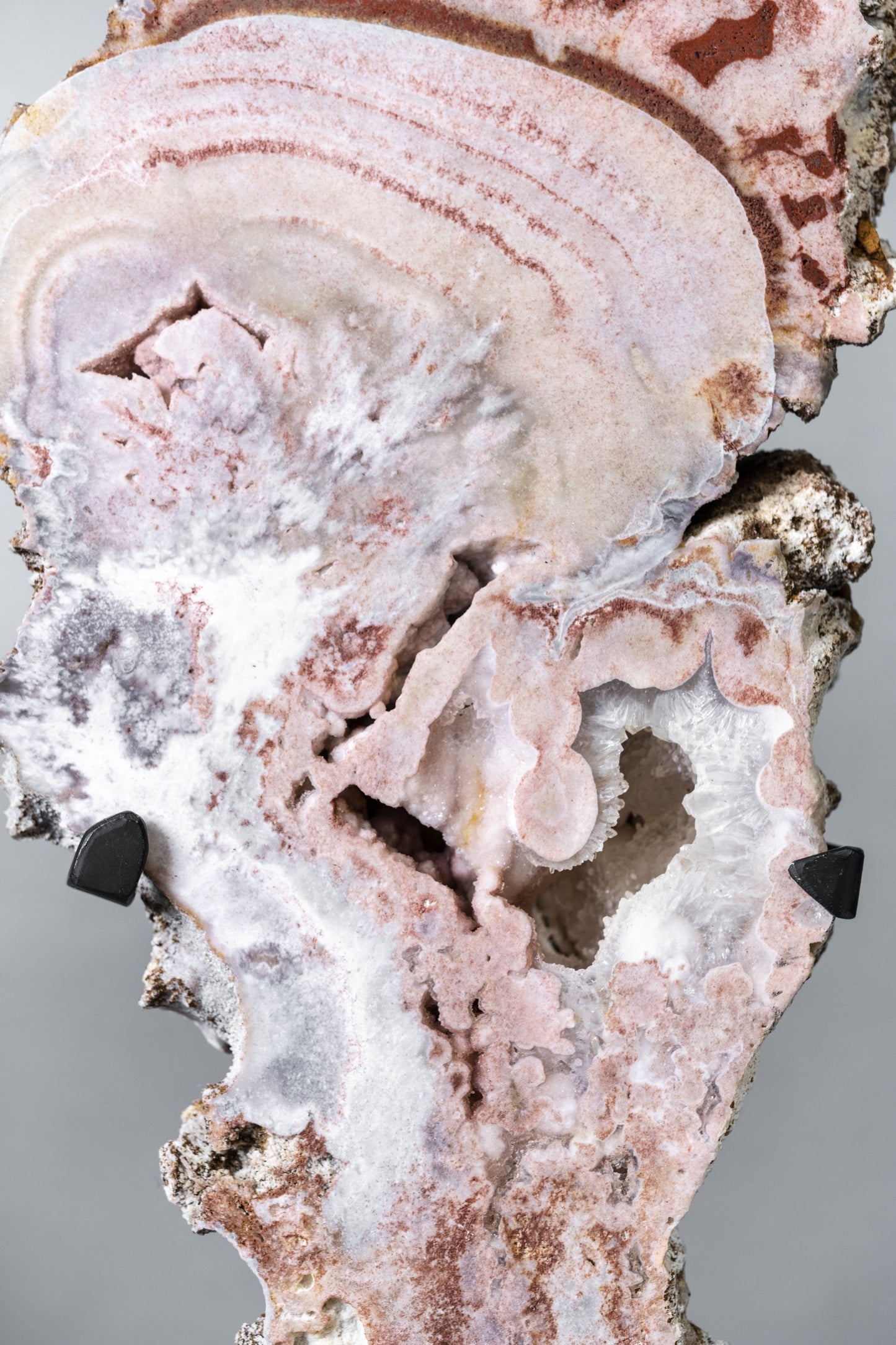 "A" Grade Rose Quartz on Stand | Brazil