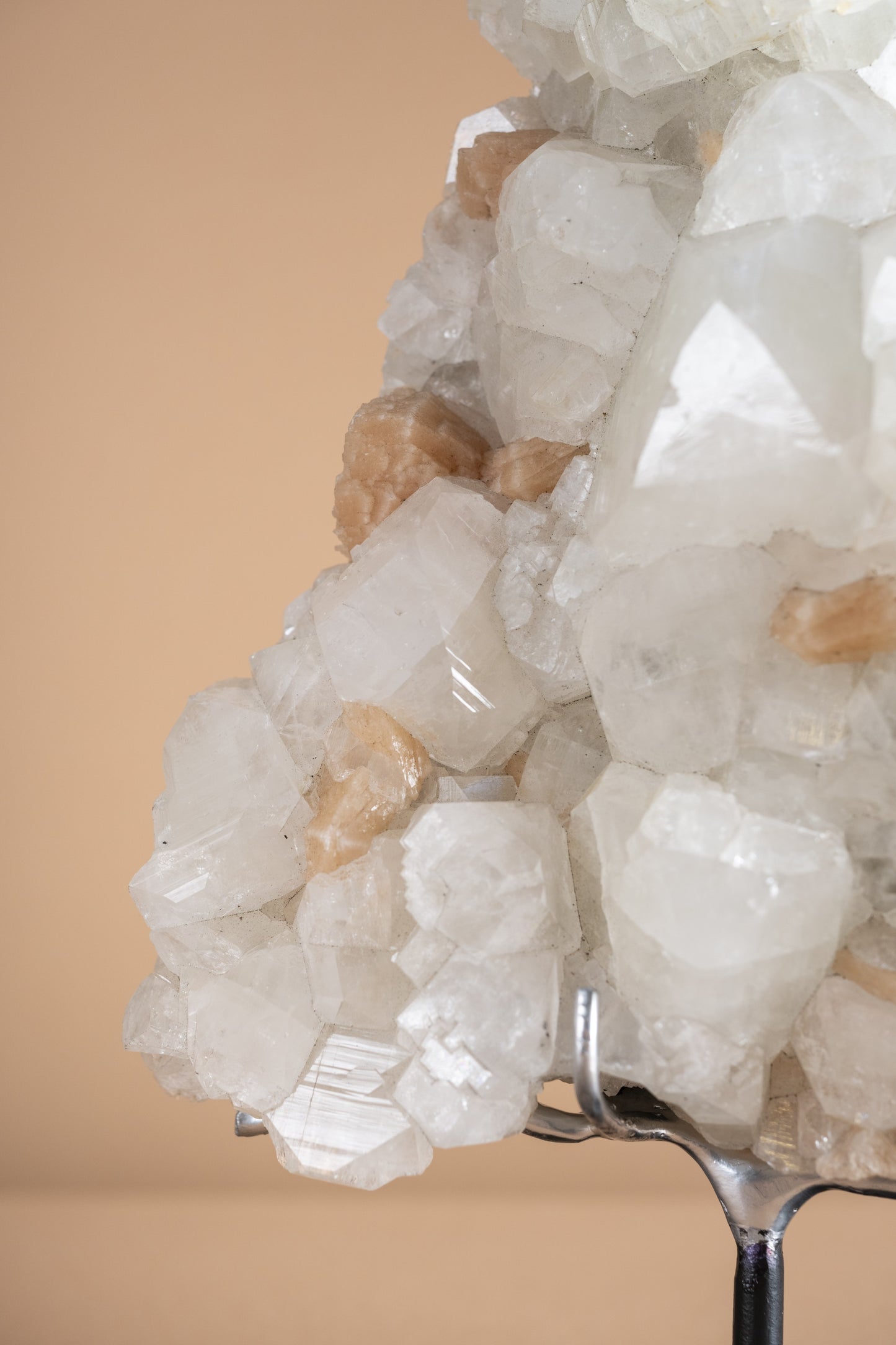 SOLD | Apophyllite Cluster with Stilbite | India