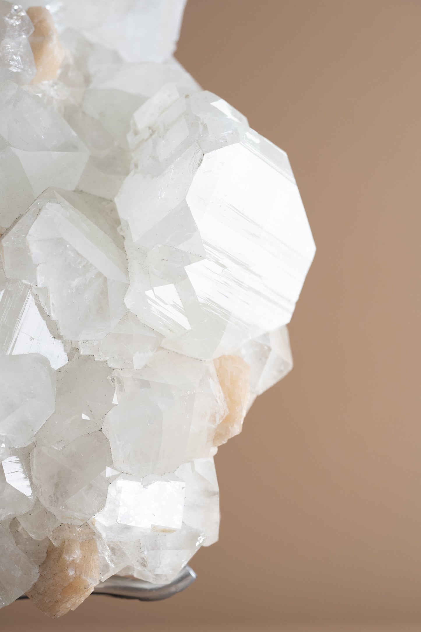 SOLD | Apophyllite Cluster with Stilbite | India