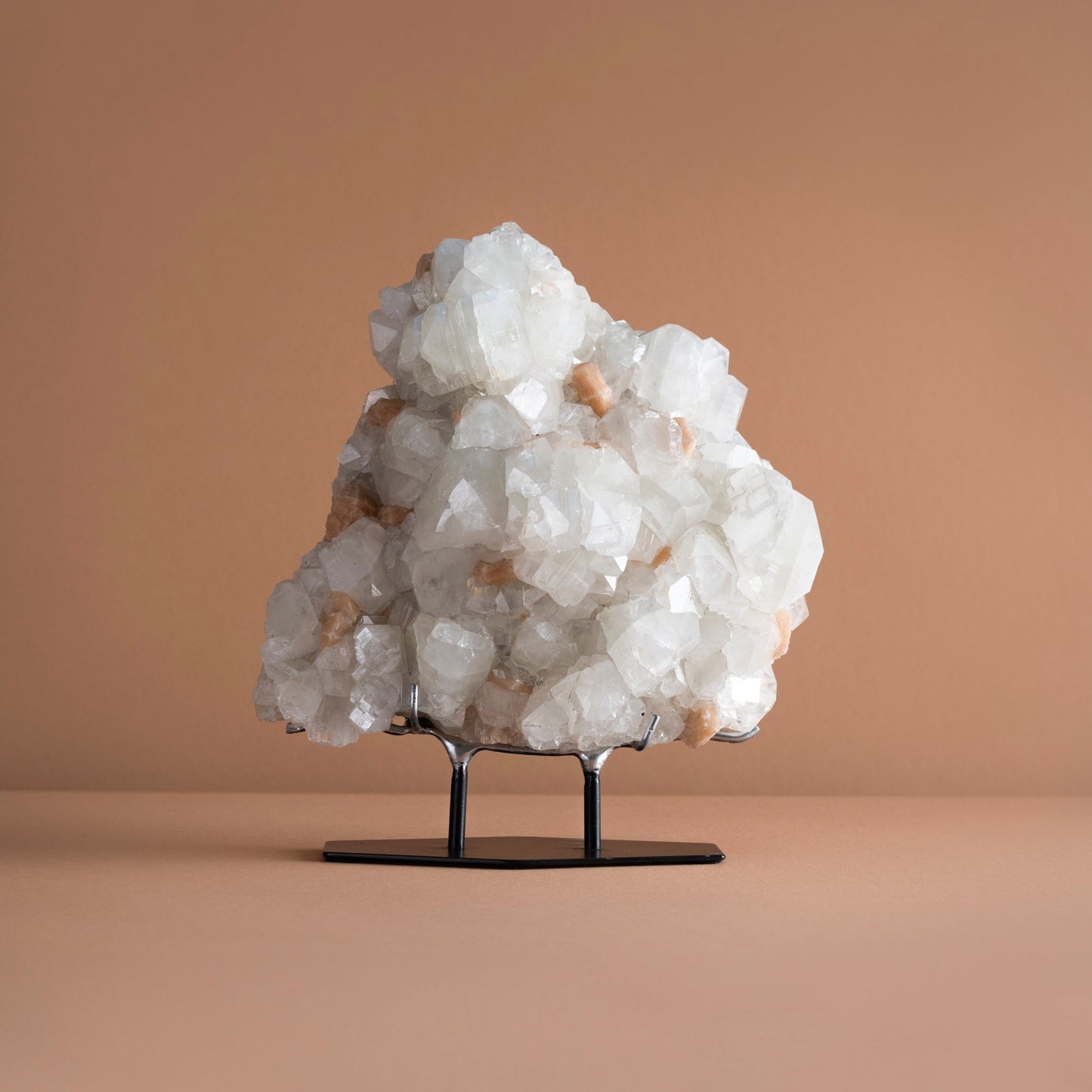 SOLD | Apophyllite Cluster with Stilbite | India