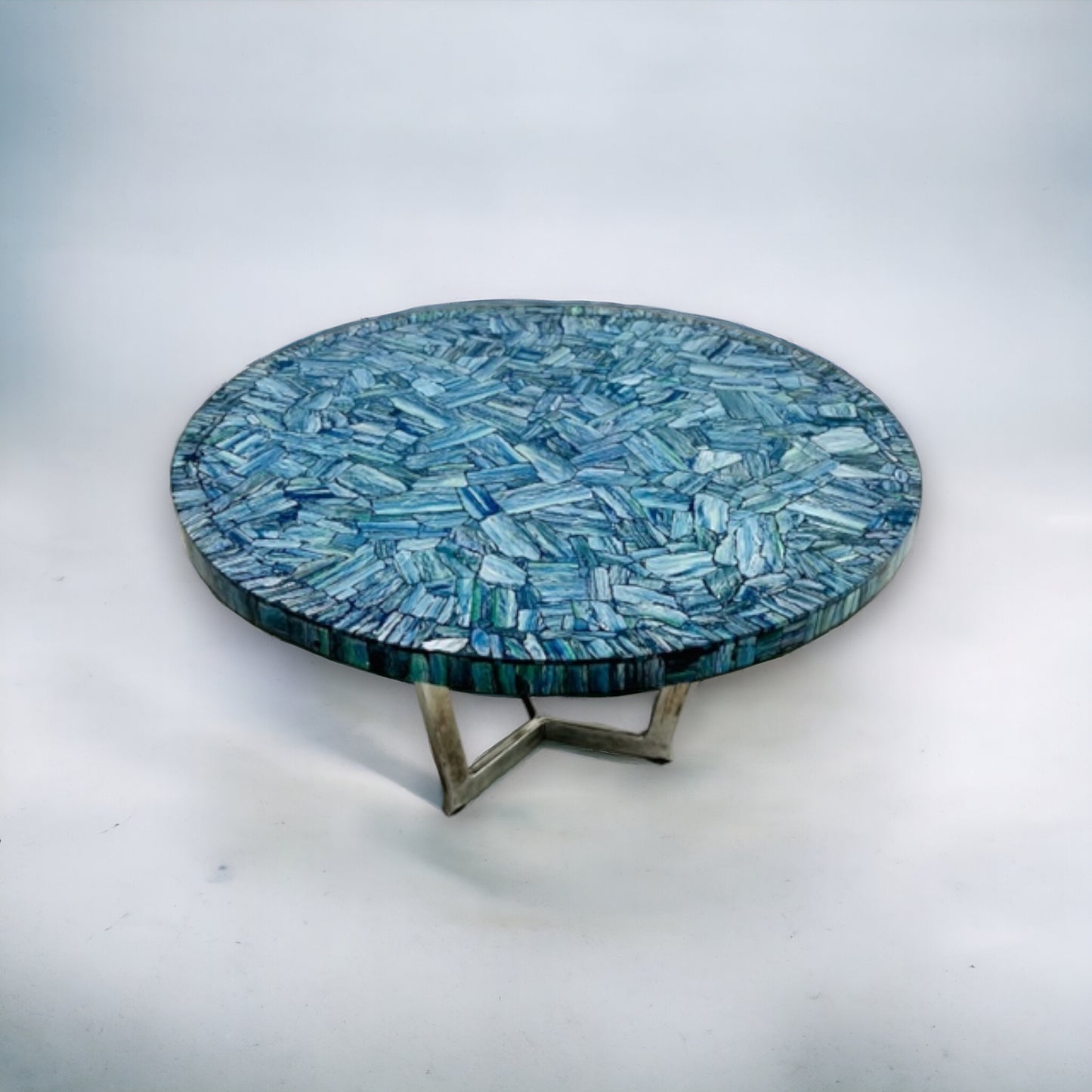 Azurite round table top | Congo