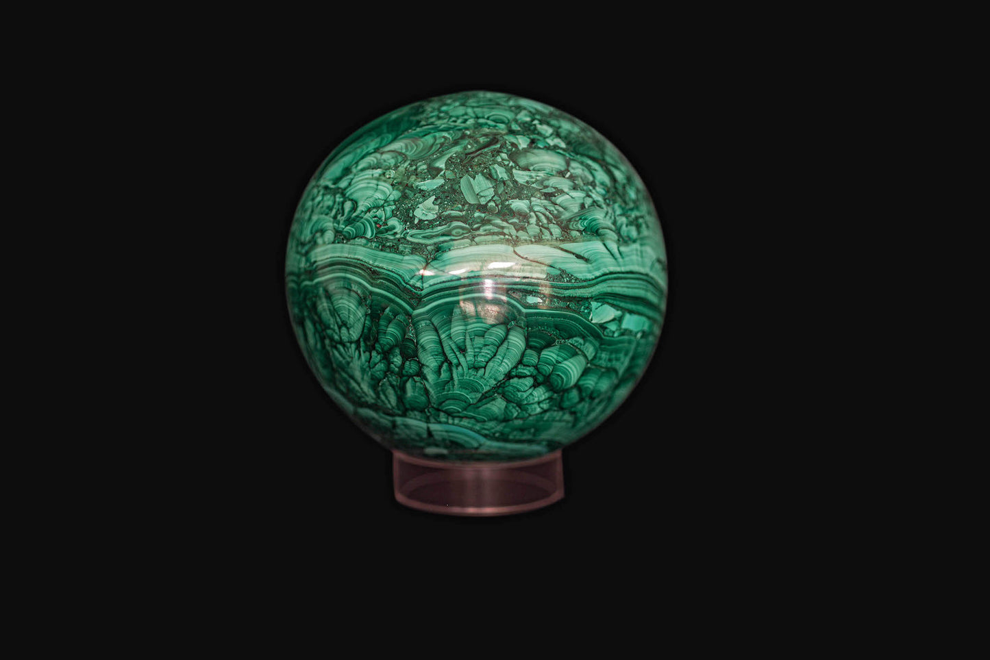 Malachite ball | Congo
