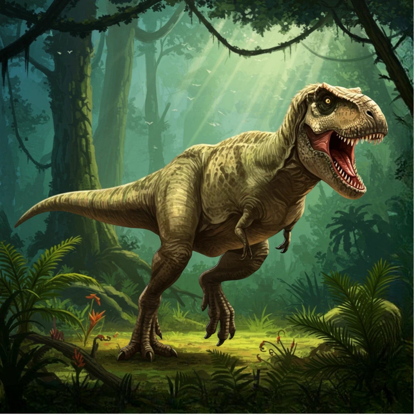 T-Rex Zahn | Hell Creek Formation, Montana, USA