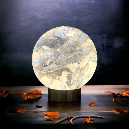 PRICE ON REQUEST | Crystal quartz ball | Brazil